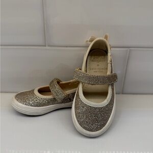 Keds X Kate Spade New York Sloan Mary Jane - Kids Size 5.5C Gold Toddler